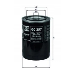 FILTR OLEJU KNECHT OC 257 DO AUDI VW PASSAT 19TDI