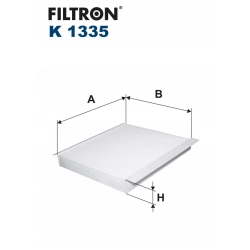 FILTR KABINOWY FILTRON K 1335A