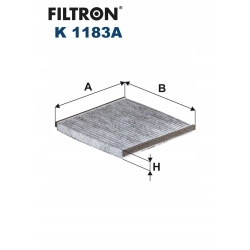 FILTR KABINOWY FILTRON K 1183A