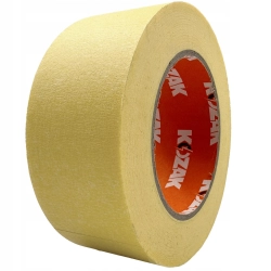 MOCNA TAŚMA PAPIEROWA KOZAK MALARSKA ŻÓŁTA UV 48mm x 50m