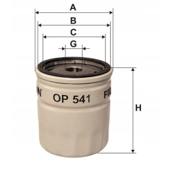 FILTR OLEJU FILTRON OP 541 DO OPEL KADETT