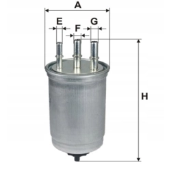 FILTR PALIWA FILTRON PP838/4 FORD PP 838/4