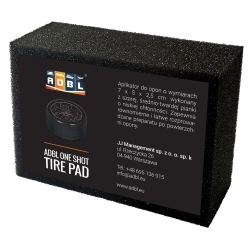 APLIKATOR DO OPON ADBL ONE SHOT TIRE PAD 7X5X25 CM CZARNY