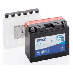 EXIDE BIKE 12V 10AH YT12B-BS ET12B-BS