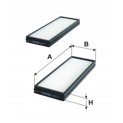 FILTR KABINOWY FILTRON K 1357-2X
