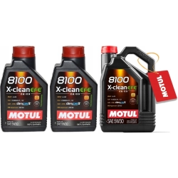 MOTUL 8100 X-CLEAN EFE 5W30 7L ACEA C2/C3