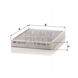 FILTR KABINOWY MANN CUK2733 DO VOLVO