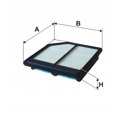 FILTR POWIETRZA FILTRON AP104/7 HONDA AP 104/7