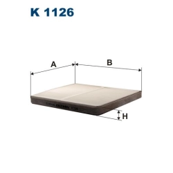 FILTR KABINOWY FILTRON K 1126