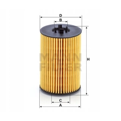FILTR OLEJU MANN HU 7020 Z DO VAG HU7020Z