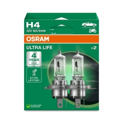 ŻARÓWKI OSRAM H4 64193ULT-2HB ULTRA LIFE LONGLIFE 12V BOX 2SZT