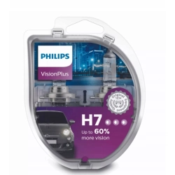 ŻARÓWKA PHILIPS H7 VISION+ 12972VPS2 +60% 2 SZTUKI