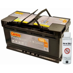 AKUMULATOR CENTRA FUTURA 100AH 900A NOWY MODEL