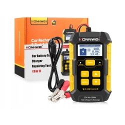 KONNWEI KW510 TESTER AKUMULATORA 12V ŁADOWANIE 5A