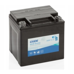 AKUMULATOR MOTOCYKLOWY EXIDE AGM12-31 YIX30L-BS 12V 30Ah 430A P+ NOWY MODEL
