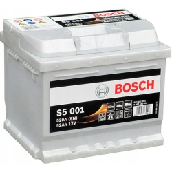 AKUMULATOR BOSCH SILVER S5 52AH 520A 52 AH