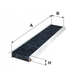 FILTR KABINOWY FILTRON K1148A FORD K 1148A