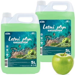LETNI PŁYN DO SPRYSKIWACZY ZAPACHOWY 10L USUWA OWADY SKUTECZNY - JABŁKO