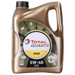 TOTAL QUARTZ 9000 5W40 5L ACEA A3/B4 SN/CF PSA