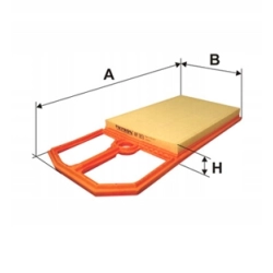 FILTR POWIETRZA FILTRON AP183 SEAT VW AP 183