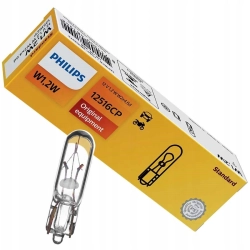 ŻARÓWKA PHILIPS W1.2W STANDARD 12V W2X46D 12516CP