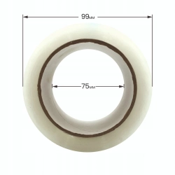 TAŚMA PAKOWA KLEJĄCA BEZBARWNA 48/66Y MOCNA 1SZT