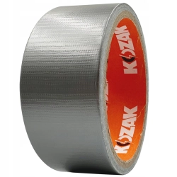 TAŚMA NAPRAWCZA KOZAK SREBRNA ZBROJONA DUCT TAPE MOCNY KLEJ 48mm x 5m