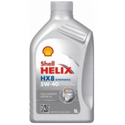 SHELL HELIX HX8 5W40 SYNTHETIC ACEA A3/B3 1L