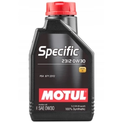 MOTUL SPECIFIC 2312 0W30 1L PSA B71 2312 C2