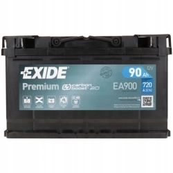 AKUMULATOR SAMOCHODOWY EXIDE PREMIUM 90Ah/720A P+ EA900
