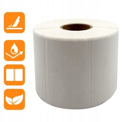 ETYKIETY TERMICZNE PREMIUM BIAŁE 60x40MM 300 SZTUK