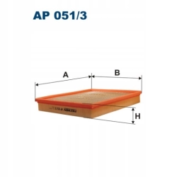 FILTR POWIETRZA FILTRON AP 051/3 OPEL