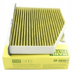 FILTR KABINOWY MANN FILTER FP 2939/1 WĘGLOWY Z POLIFENOLEM