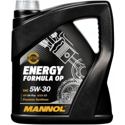 OLEJ SILNIKOWY MANNOL 7701 ENERGY FORMULA OP 5W30 5W-30 5L
