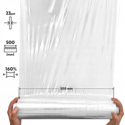 FOLIA STRETCH STRECH STRECZ 6x3KG BEZBARWNA 6SZT