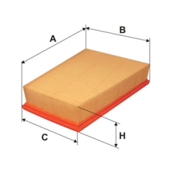 FILTR POWIETRZA FILTRON AP185/2 DO RENAULT AP185/2