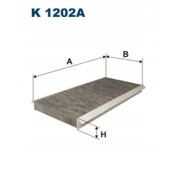 FILTR KABINOWY FILTRON K 1204A