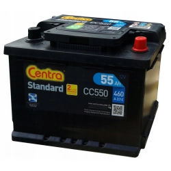 AKUMULATOR CENTRA STANDARD 55AH 460A 55 AH