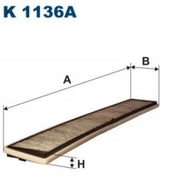 FILTR KABINOWY FILTRON K1136A DO BMW XM 320 328