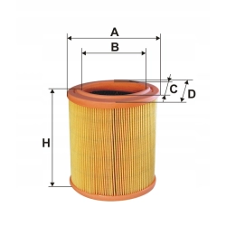 FILTR POWIETRZA FILTRON AE 335 CITROEN SAXO XSARA