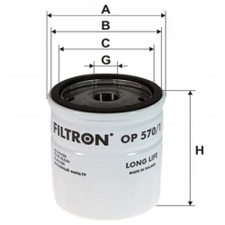 FILTR FILTRON OP570/1 OPEL OP 570/1