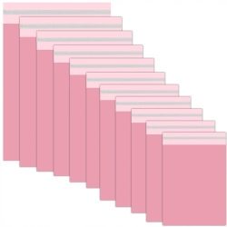 FOLIOPAKI RÓŻOWE KURIERSKIE MIX PRÓBKI RÓŻNE ROZMIARY MIX 12 SZTUK