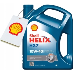 SHELL HELIX PLUS HX7 10W40 10W-40 4L + GRATIS