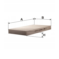 FILTR KABINOWY FILTRON K1156 DO IVECO DAILY III