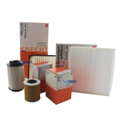 ZESTAW FILTRÓW KNECHT VW PASSAT B6 2.0TDI 140KM