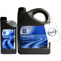 OPEL GM 10W40 6L 10W-40 MOTOR OIL + GRATIS