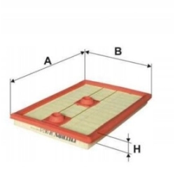 FILTR POWIETRZA FILTRON AP062/1 VW SKODA AUDI