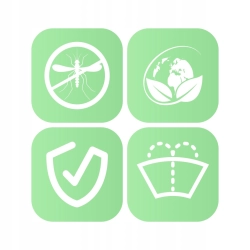 LETNI PŁYN DO SPRYSKIWACZY ZAPACHOWY 15L USUWA OWADY SKUTECZNY - JABŁKO