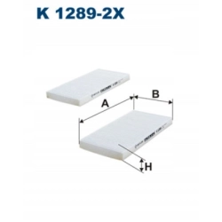 FILTR KABINOWY FILTRON K 1289-2X