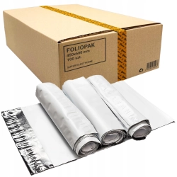 FOLIOPAKI KURIERSKIE FOLIOPAK KURIERSKI BARDZO MOCNE 450x600 mm 100 SZTUK